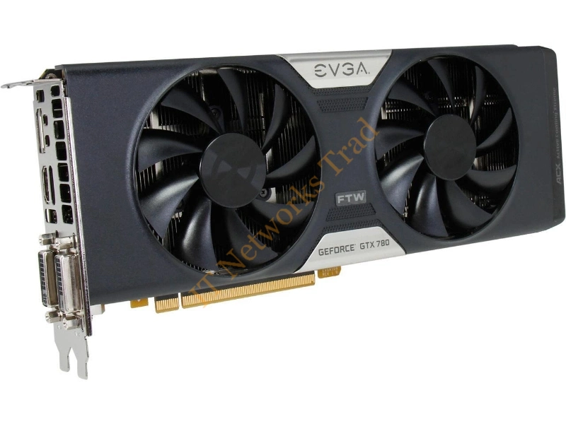 03G-P4-2888-KR EVGA -nVidia GeForce GTX 780 Ti Dual Classified 3GB GDDR5 384-Bit PCI Express 3.0 Video Graphics Card