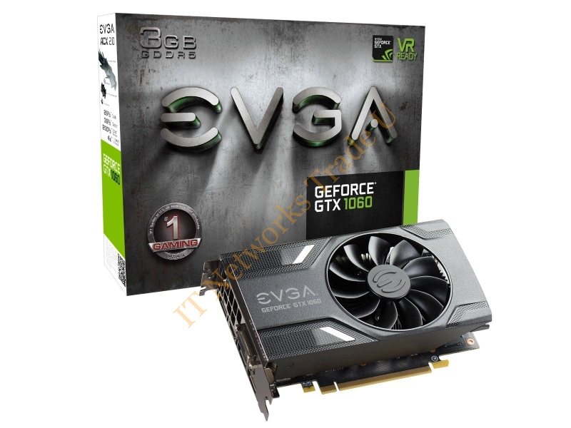 EVGA 03G-P4-6160-KR GeForce GTX 1060 3GB GDDR5 graphics card