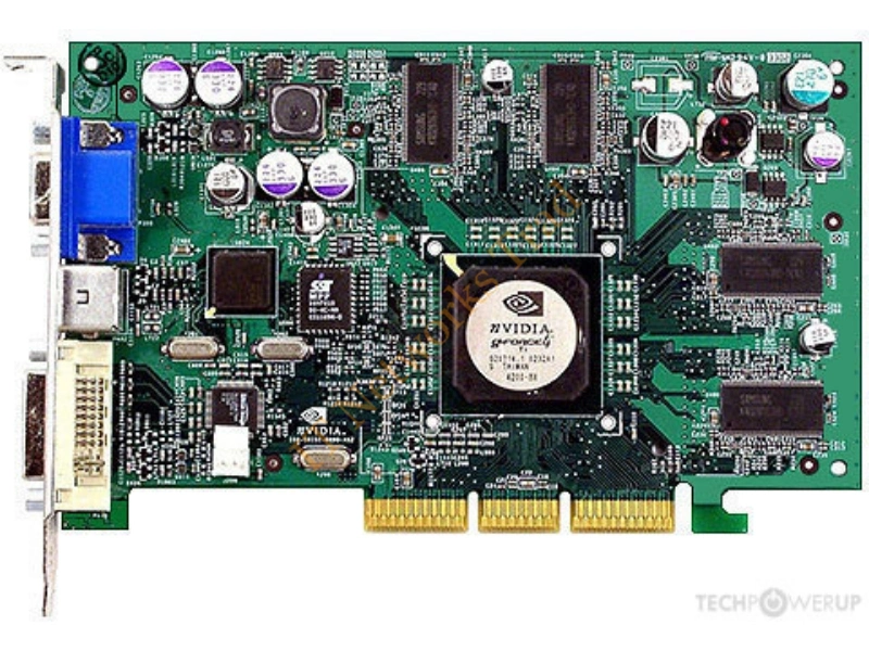 03W694 Dell nVidia GeForce4 Ti 4200 64MB AGP Video Graphic Card