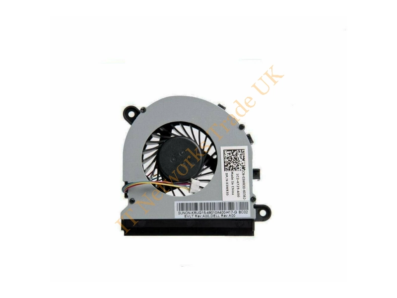 03WR3D Dell Laptop Fan Latitude E5520 Cooling Fan