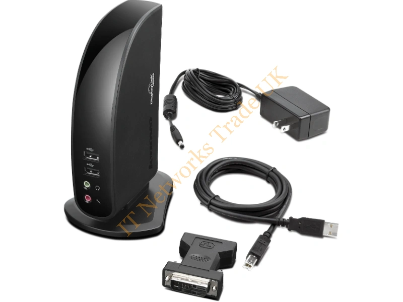 03X6052 Lenovo USB 2.0 Port Replicator Digital Video Laptop Accessory