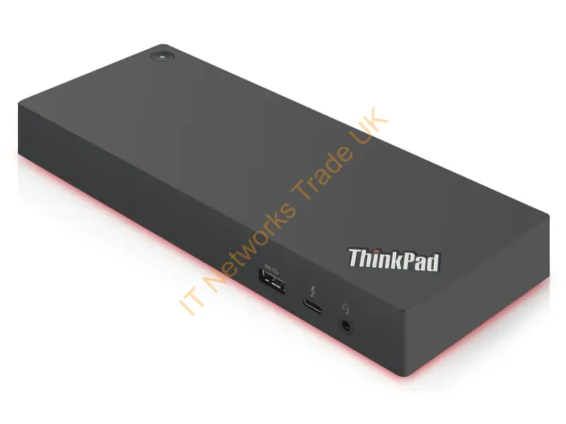 03X7538 - Lenovo 03X7538 laptop dock/port replicator Wired Thunderbolt 3 Black
