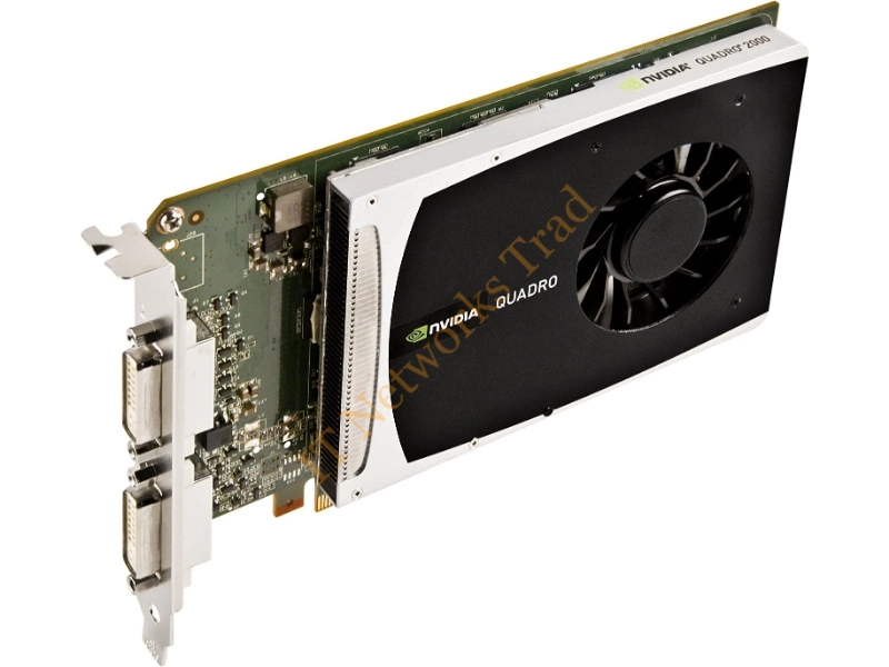 040GDJ Dell nVidia Quadro 2000D 1GB GDDR5 PCI Express 2.0 Dual DVI Video Graphics Card