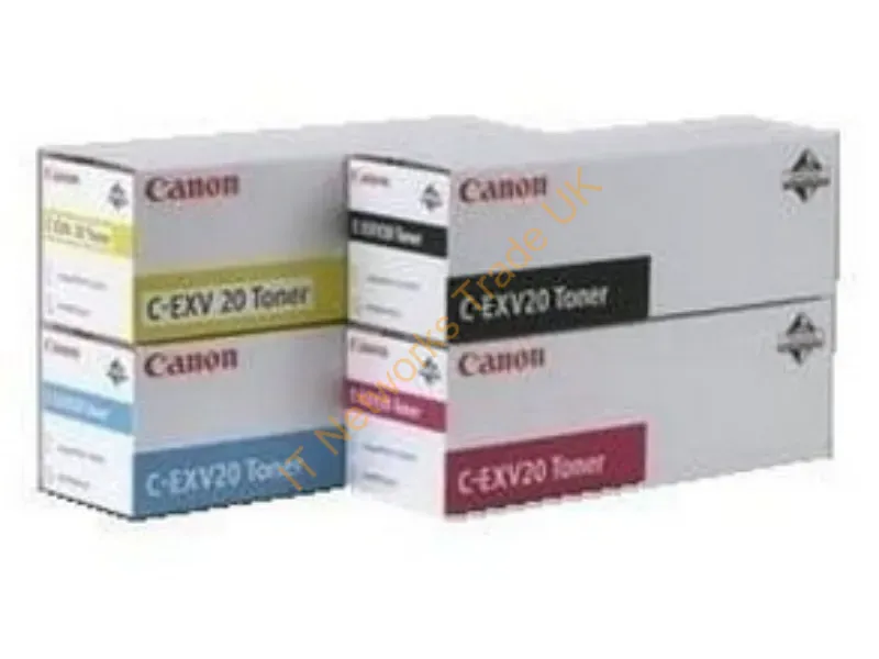 0439B002 - Canon 0439B002/C-EXV20 Toner yellow, 35K pages 1606 grams for Canon imagePRESS C 7000