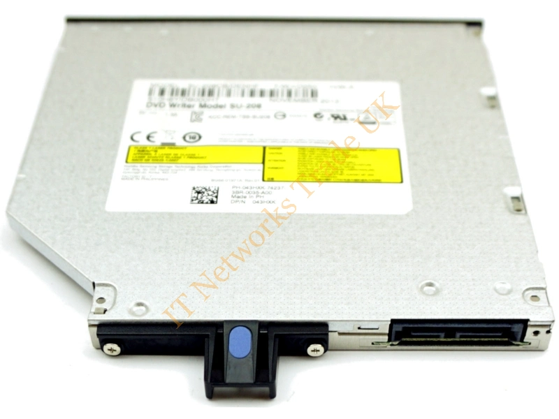 043HXK Dell Super Multi 8X DVD-RW Dual Layer 24X CD-RW Writer 9.5mm SATA Optical Drive CD And DVD Burner