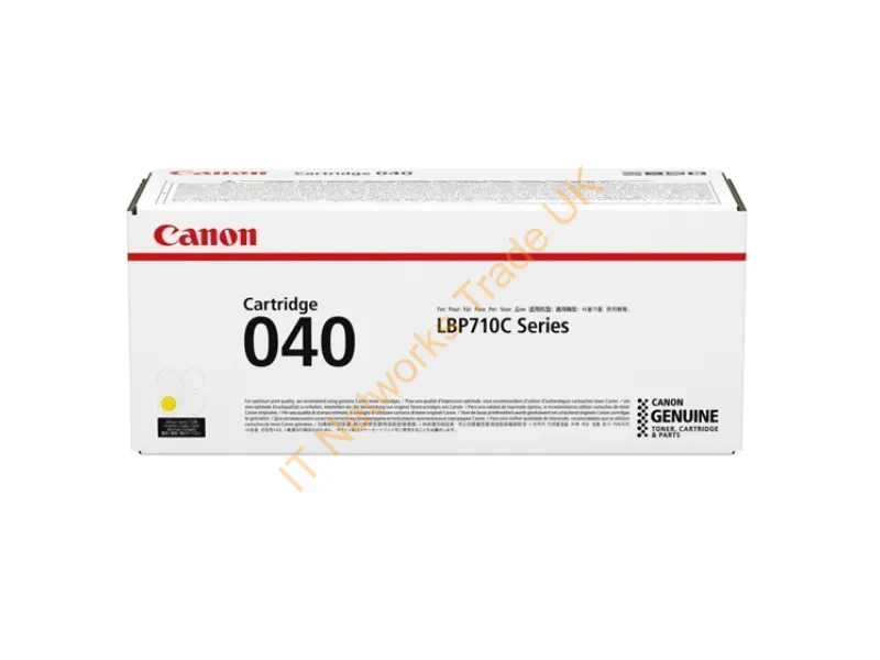 Canon 0454C001 (040 Y) Toner yellow, 5.4K pages Accessory