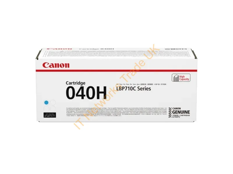0459C001 - Canon 0459C001 (040 HC) Toner cyan, 10K pages Accessory