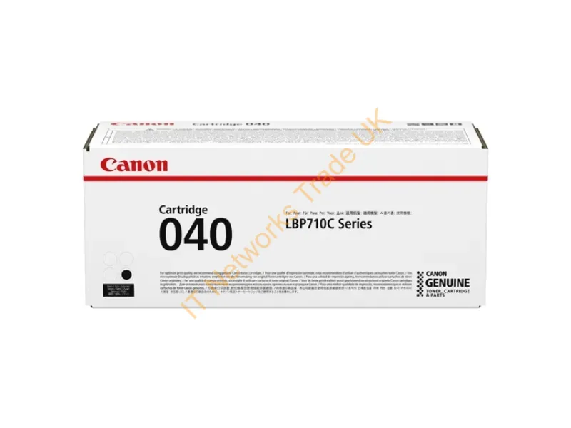 0460C001 - Canon 0460C001 (040 BK) Toner black, 6.3K pages Accessory