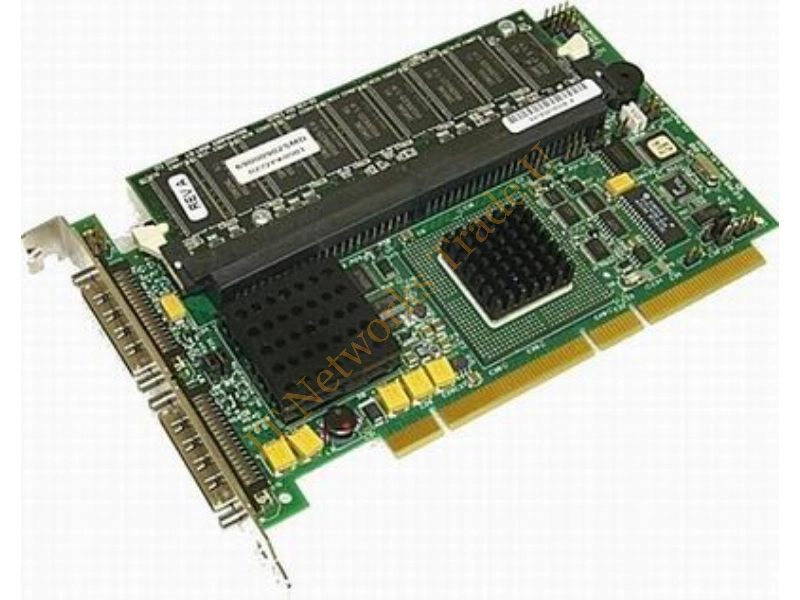 047JFR Dell PERC3 Dual Channel Ultra-160 RAID Controller Card with BBU