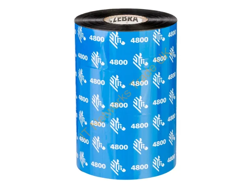 04800BK08945 - Zebra Resin 4800 3.5" x 89mm printer ribbon Accessory