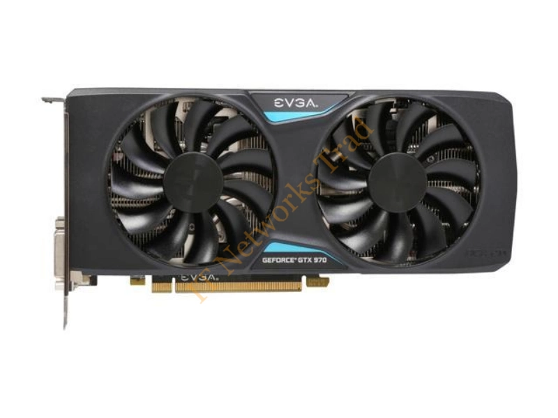 04G-P4-0972-KR EVGA -GeForce GTX 970 4GB GDDR5 1.05GHz PCI Express 3.0 x16 Video Graphics Card