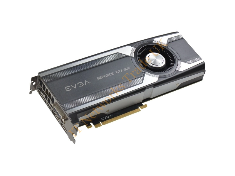 04G-P4-1980-AR EVGA -GeForce GTX 980 4GB 256-Bit DDR5 PCI Express DVI-I/ HDMI/ DisplayPort Video Graphics Card