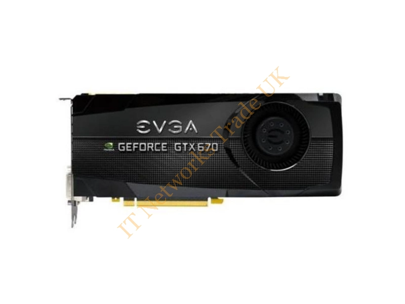 04G-P4-2671-KR EVGA -nVidia GeForce GTX 670 4GB GDDR5 256-Bit PCI Express 3.0 x16 DVI-I/D/ HDMI/ Display-Port/ SLI Supported Video Graphics Card