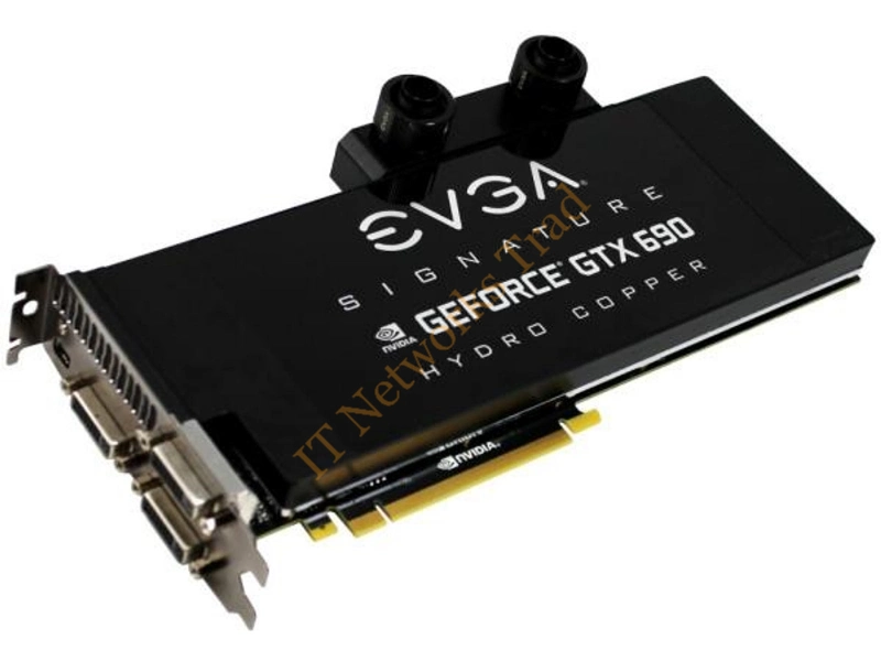04G-P4-2699-K2 EVGA -GeForce GTX 690 Hydro Copper 4GB 512-Bit GDDR5 PCI-Express 3.0 x16 3x DVI Video Graphic Card