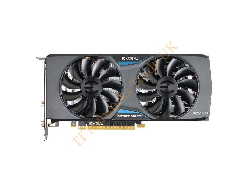 04G-P4-2977-AR EVGA -GeForce GTX 970 SuperClocked 4GB GDDR5 256-Bit PCI Express 3.0 Dual-link DVI/ HDMI/ DisplayPort Video Graphics Card