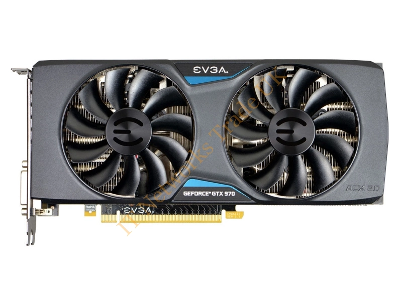 04G-P4-2978-A1 EVGA -GeForce GTX 970 FTW 4GB 256-Bit GDDR5 PCI Express 3.0 Dual DVI/ HDMI/ DisplayPort Video Graphics Card