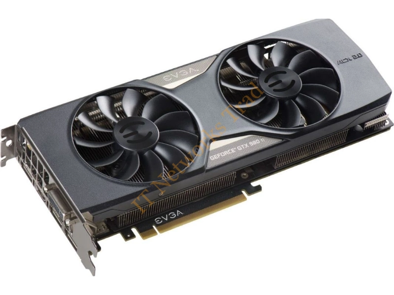 04G-P4-2983-A1 EVGA -GeForce GTX 980 SuperClocked ACX 2.0 4GB GDDR5 256-Bit PCI-Express 3.0 x16 DVI Video Graphic Card