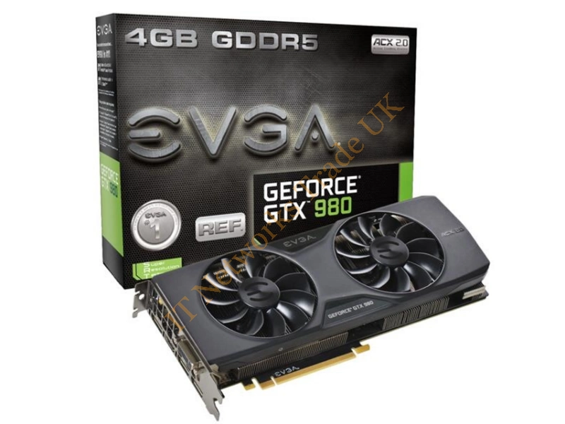 04G-P4-2984-KR EVGA -GeForce GTX 980 FTW ACX 2.0 GS 4GB 256-Bit GDDR5 PCI Express 3.0 SLI Support Video Graphics Card