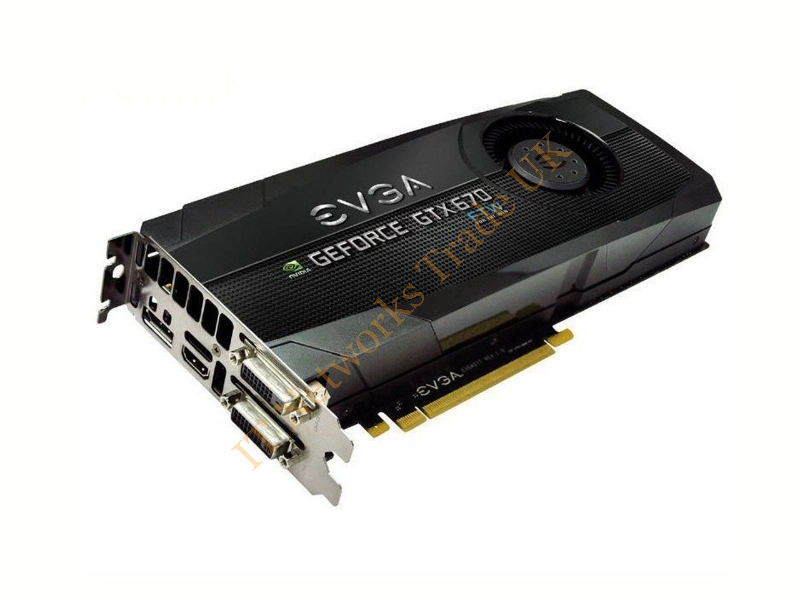 04G-P4-3673-AR EVGA -GeForce GTX 670 FTW+ 4GB 256-Bit GDDR5 PCI Express 3.0 x16 Dual DVI/ HDMI/ DisplayPort/ SLI Support Video Graphics Card