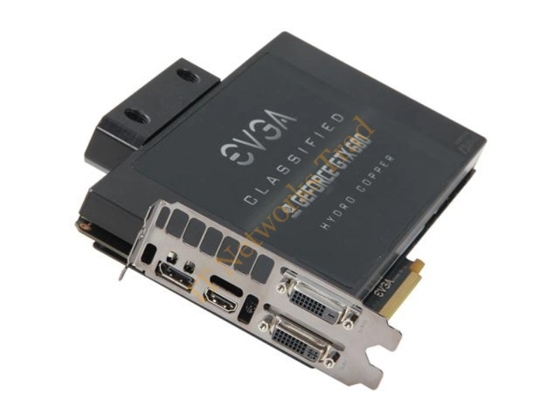 04G-P4-3689-AR EVGA -GeForce GTX 680 Hydro Copper 4GB GDDR5 256-Bit PCI-Express 3.0 x16 Dual-link DVI Graphics Video Graphic Card