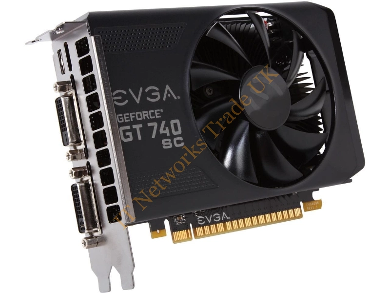 04G-P4-3748-AR EVGA -GeForce GT 740 SuperClocked 4GB DDR5 128-Bit PCI Express 3.0 DVI-I/ DVI-D/ Mini-HDMI Video Graphics Card