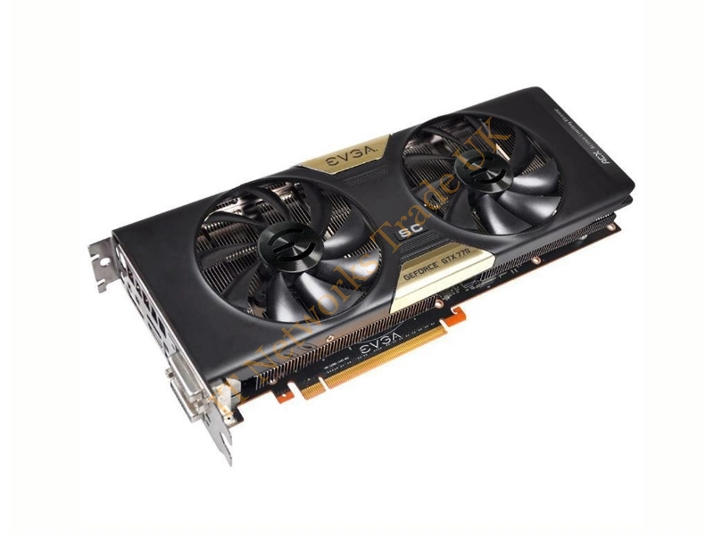 04G-P4-3774-AR EVGA -GeForce GTX 770 Dual SuperClocked (SC) 4GB GDDR5 256-Bit PCI Express 3.0 x16 Dual DVI/ HDMI/ DisplayPort Video Graphics Card