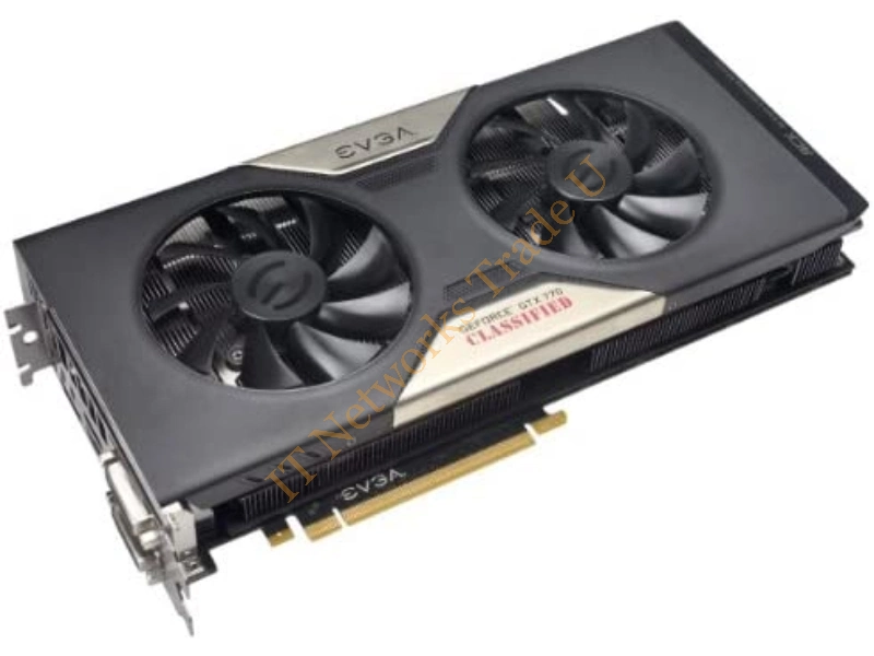 04G-P4-3778-B1 EVGA -GeForce GTX 770 4GB GDDR5 256-Bit PCI-Express 3.0 x16 Dual DVI Video Graphic Card