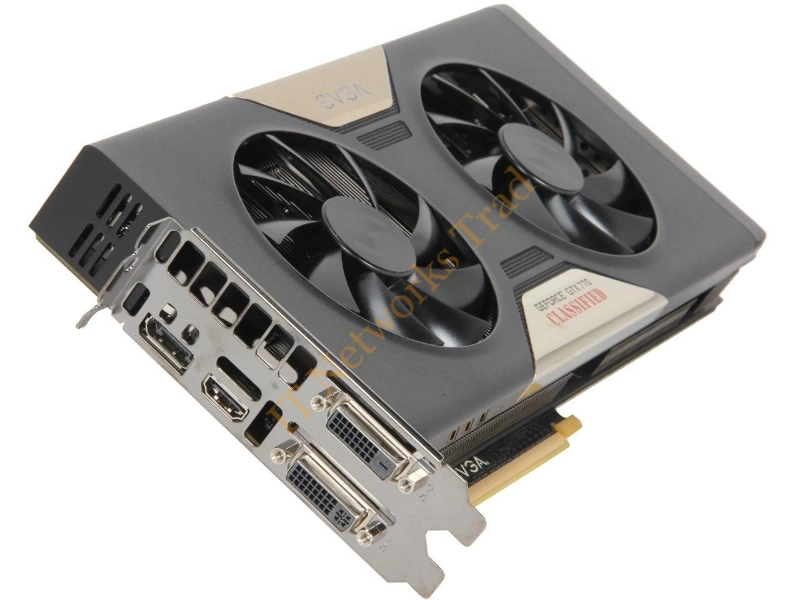 04G-P4-3778-KR EVGA -GeForce GTX 770 4GB Dual GDDR5 256-Bit PCI-Express 3.0 x16 Dual DVI Video Graphic Card