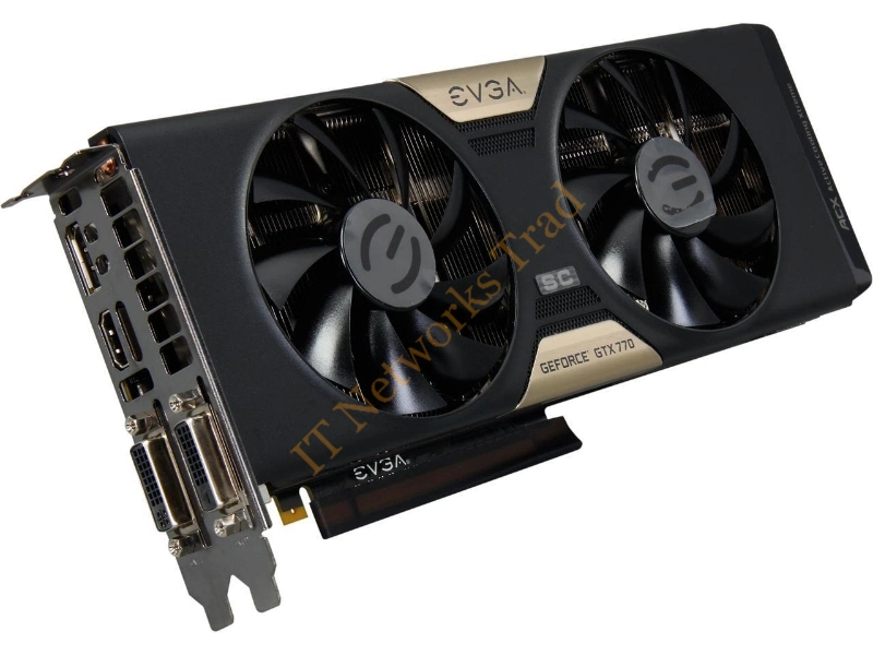 04G-P4-3779-AR EVGA -GeForce GTX 770 4GB GDDR5 256-Bit PCI-Express 3.0 DVI-I Video Graphic Card