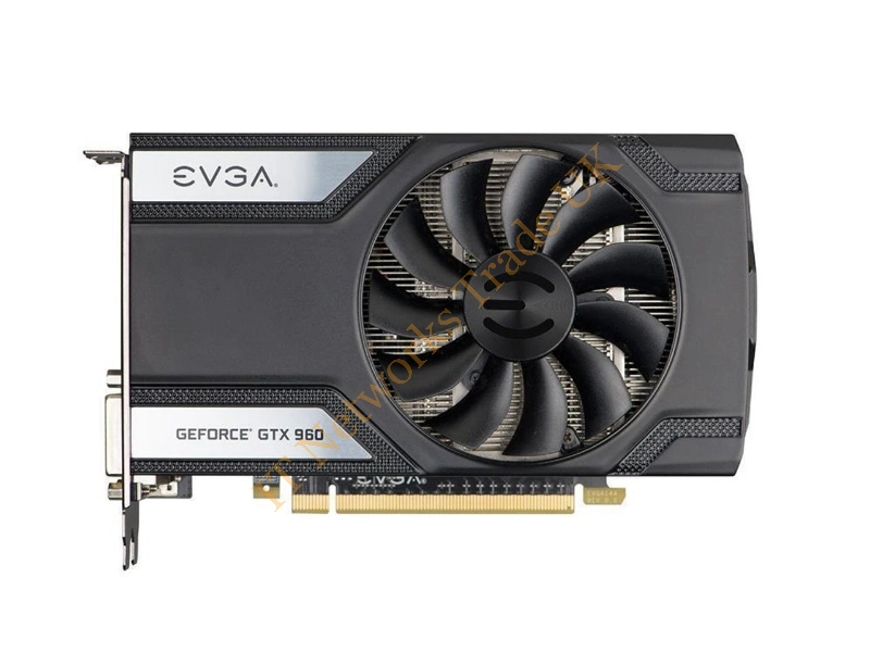 04G-P4-3962-LA EVGA -GeForce GTX 960 SuperClocked 4GB GDDR5 128-Bit PCI Express 3.0 x16 DVI-D/ DVI-I/ HDMI/ DisplayPort Video Graphics Card