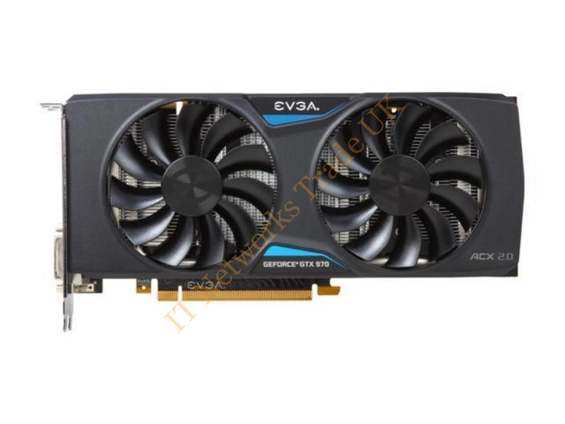 04G-P4-3973-AR EVGA -GeForce GTX 970 4GB GDDR5 256-Bit DVI-I/ HDMI/ 3x DisplayPort PCI Express 3.0 x16 Video Graphics Card