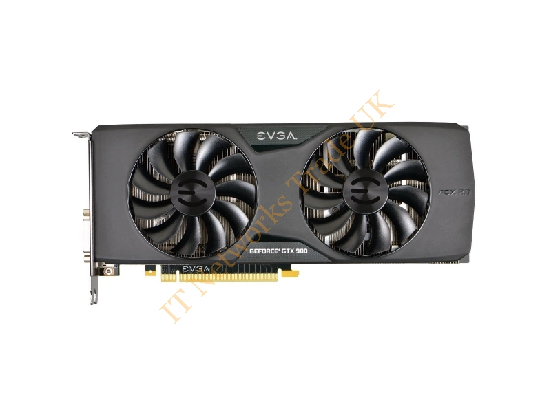 04G-P4-5988-LA EVGA -GeForce GTX 980 4GB 256-Bit GDDR5 DVI-I/ HDMI/ 3x Mini DisplayPort PCI Express 3.0 x16 Video Graphics Card