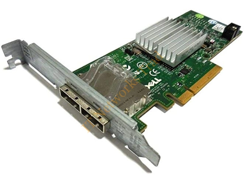04G89X Dell 8-Port SATA / SAS 6Gb/s External PCI Express Host Bus Adapter Raid Controller