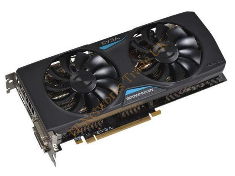 04GP42978KR EVGA -GeForce GTX 970 FTW 4GB 256-Bit GDDR5 PCI Express 3.0 Dual DVI/ HDMI/ DisplayPort Video Graphics Card