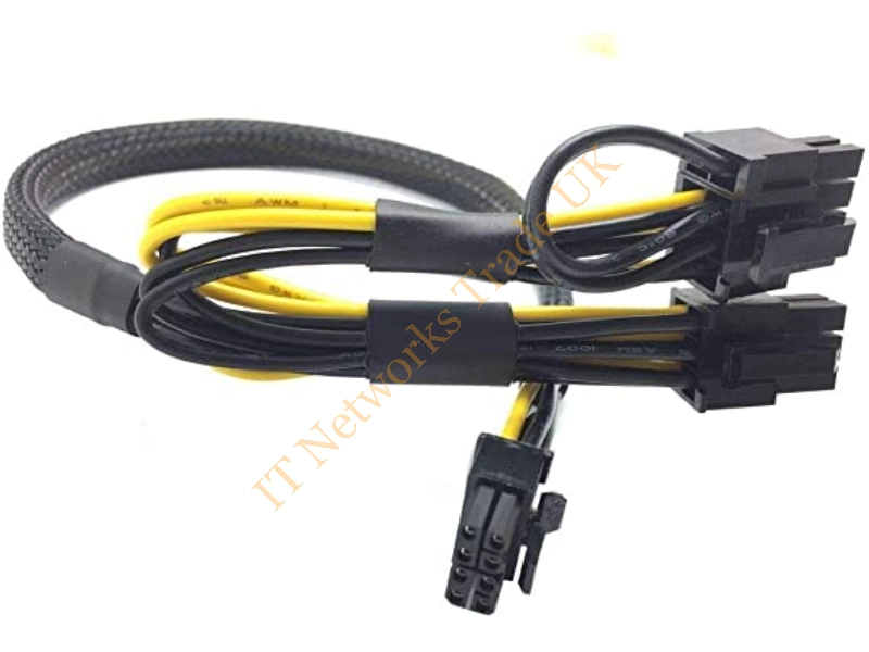 04H073 Dell 5-Bay Riser Power Cable for PowerEdge 6650 Server