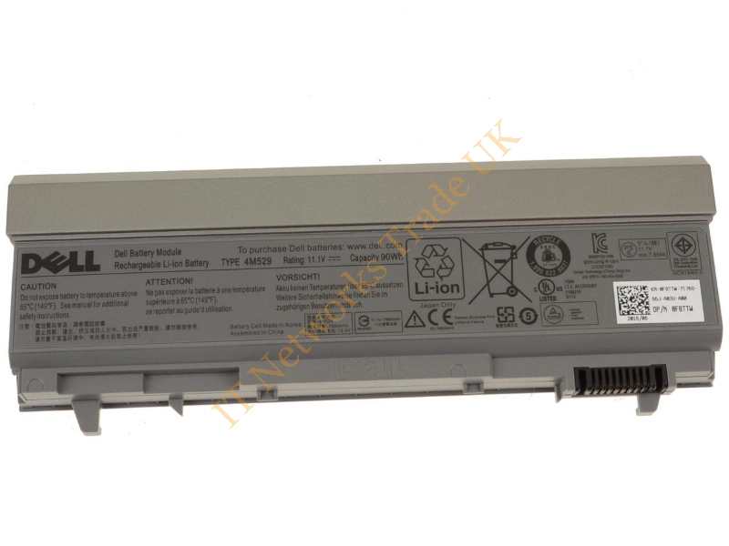 04M529 Dell Li-Ion Primary 9-Cell Battery Laptop Battery