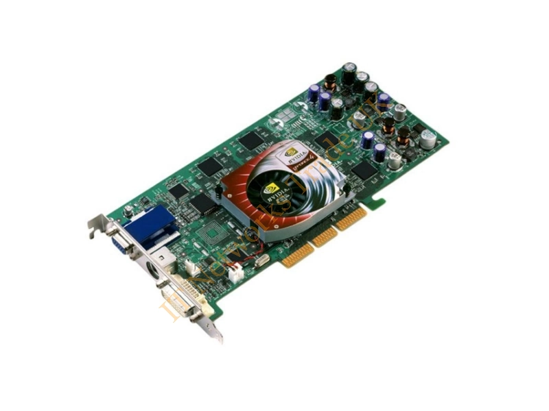 04N458 Dell nVidia GeForce4 Ti4600 128MB AGP Video Graphics Card