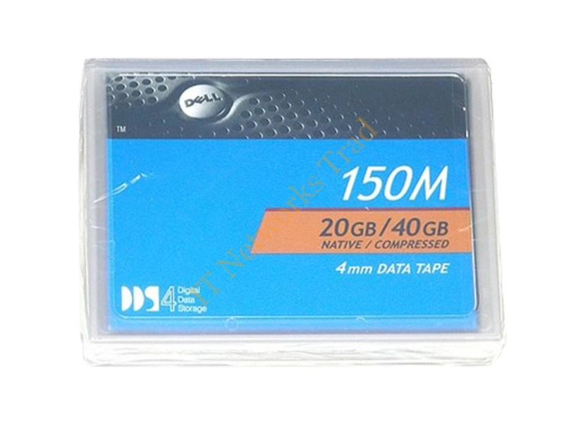 04N917 Dell 20GB/40GB Data Cartridge for PowerVault 100T/110T/120T Tape Drives Tape Media Storage