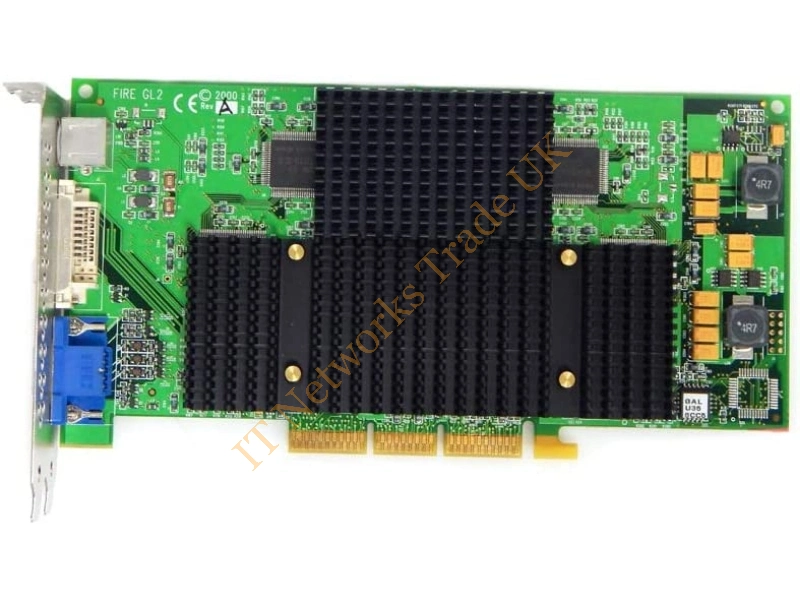 04R075 Dell 64MB Fire GL2 DVI/VGA TV Out Video Graphics Card