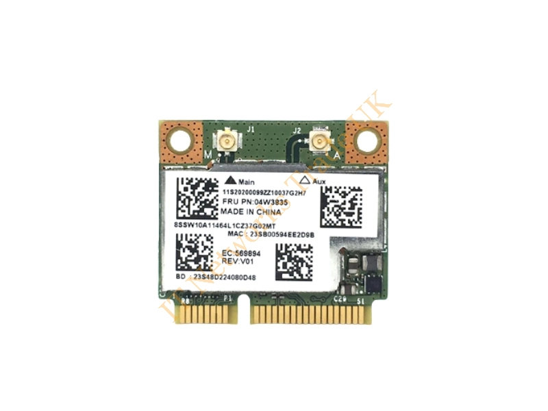 04W3834 Lenovo Intel Wireless LAN Card for ThinkPad x140e