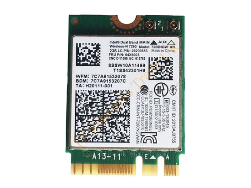 04X6008 Lenovo 802.11agn Wireless LAN Card for ThinkPad X240