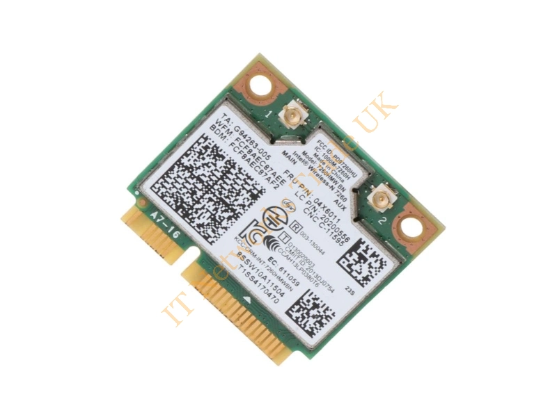 04X6011 Lenovo 7260HMW Wireless LAN Adapter by Intel Wireless LAN Card