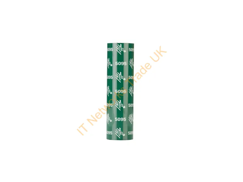 05095GS11007 - Zebra 5095 High Performance Resin Thermal Ribbon 2913.4" (74 M) Black