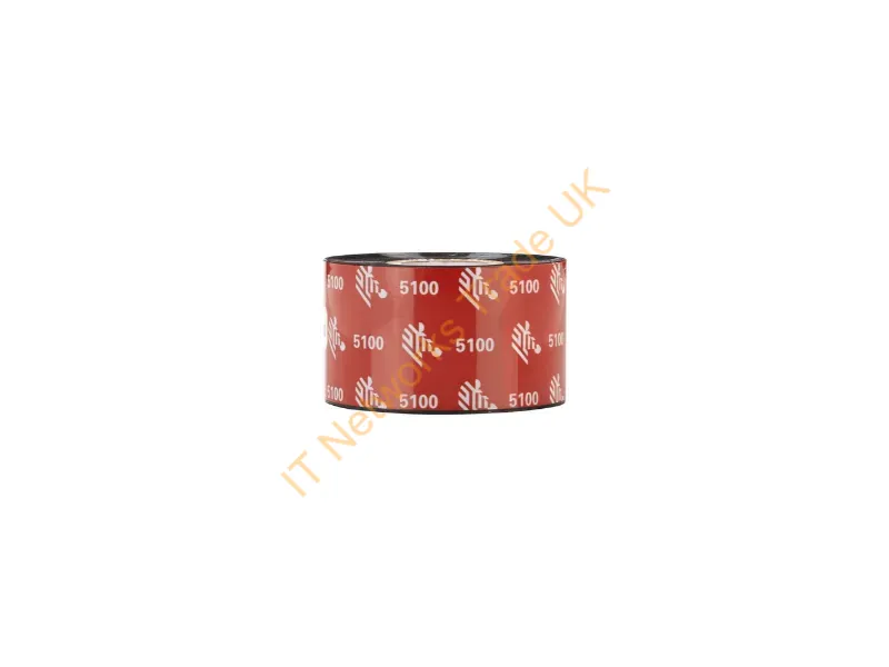 05100BK04045 - Zebra 5100 Resin Thermal Ribbon 17716.5" (450 M) Black