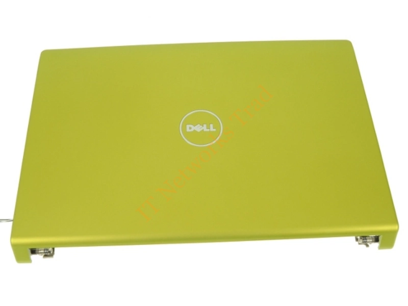 05J43X Dell Studio 1555 LED Yellow Skull Wing Back Cover Laptop Accessory