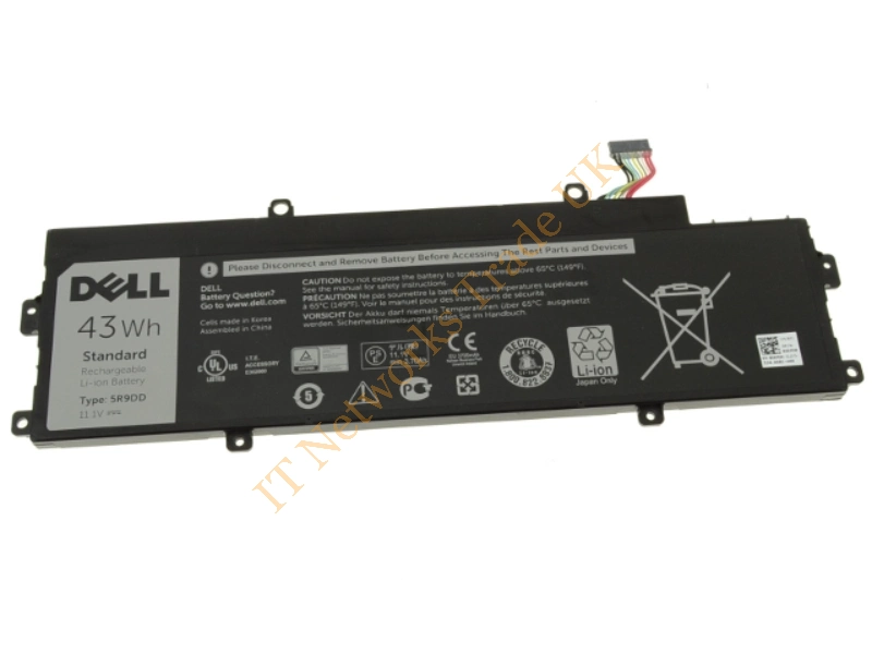 05R9DD Dell 3-Cell Battery 43WHr 3800 Chromebook 3120 Laptop Battery