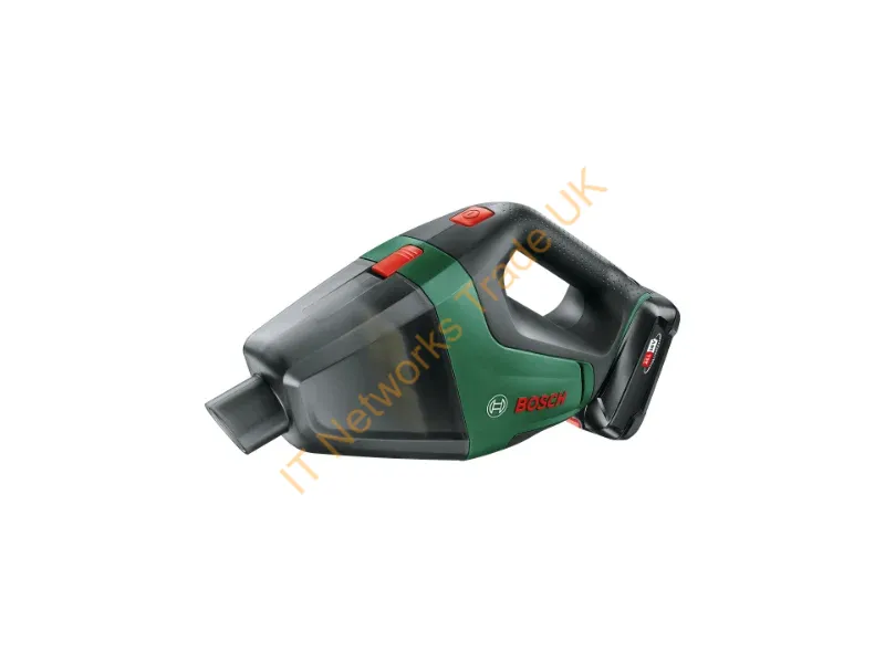 06033B9103 - Bosch Universal Vac 18 2-in-1 stick vacuum Battery Dry Bagless Black, Green 2.5 Ah