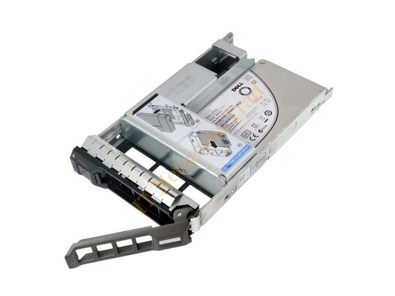 0668RH Dell 400GB SAS Mainstream SLC 6Gb/s 2.5-inch Hot-pluggable Solid State Drive in 3.5-inch Hybrid Carrier SSD Storage