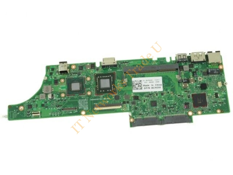 067KDW Dell Motherboard Intel 32MB C2D SU7300 1.3GHz for Latitude 13 Laptop Motherboard
