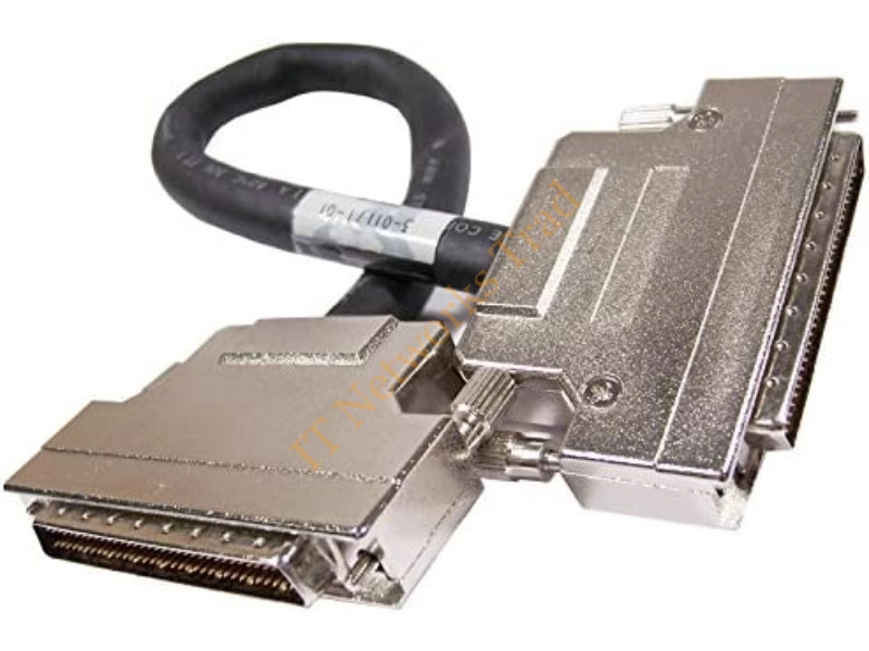 068RDU Dell 68-Pin Internal SCSI Cable for PowerEdge 4400 Data Cable